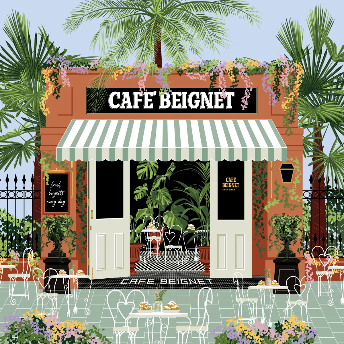 Puzzle Coffee Beignet
