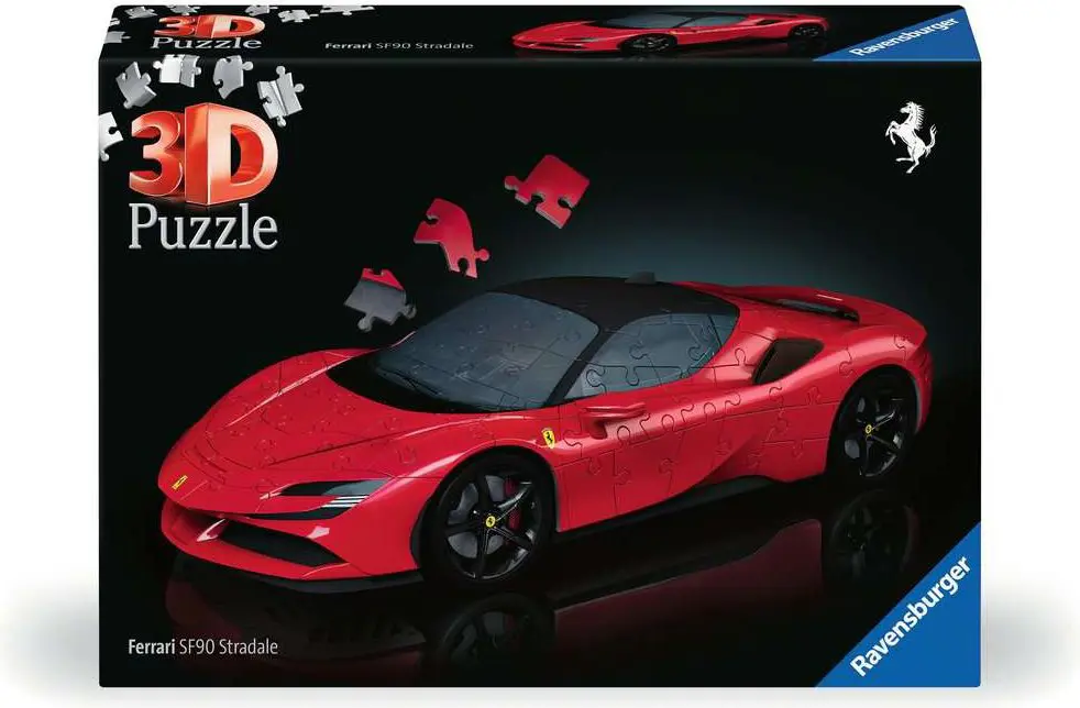 Puzzle Ikonen: Ferrari SF90 Stradale 3D