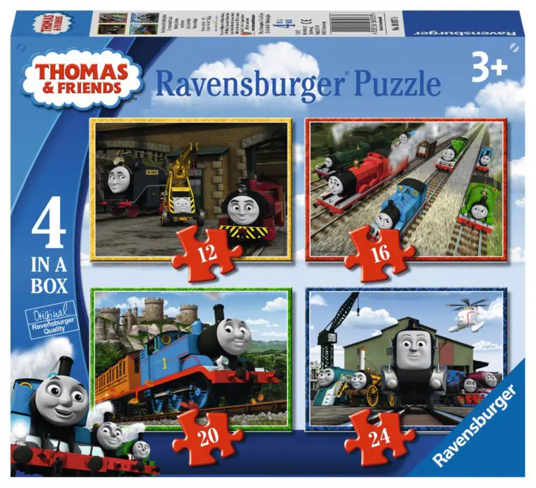 Puzzle 4v1 Mašinka Tomáš