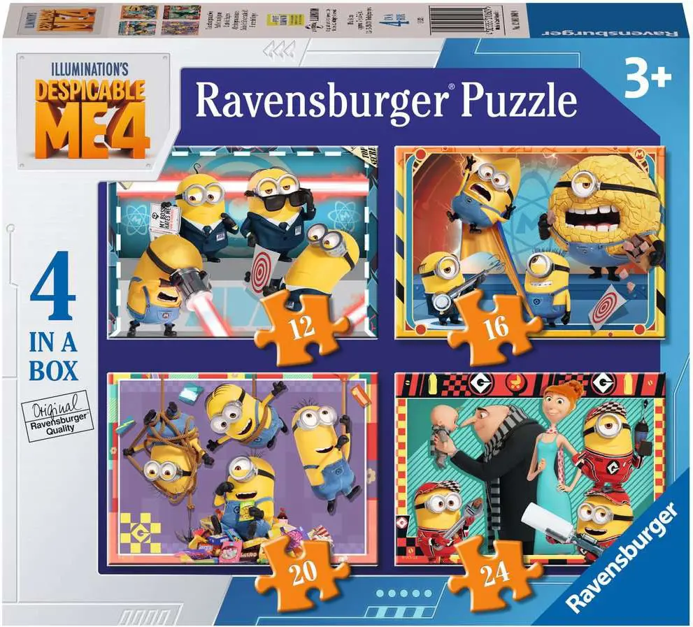 Puzzle 4 az 1 ellen: Minionok – Gru