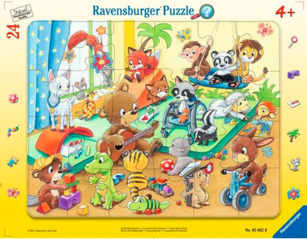 Puzzle  Állati óvoda