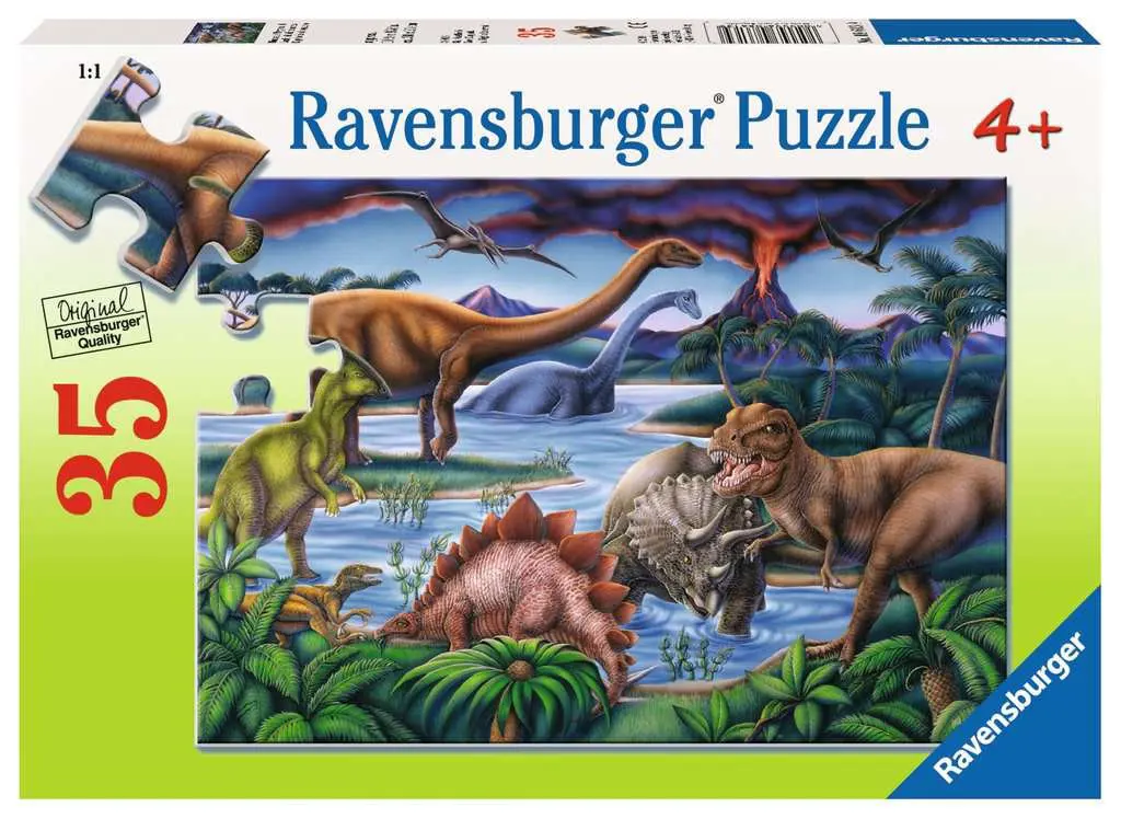 Puzzle Dinosaur playground