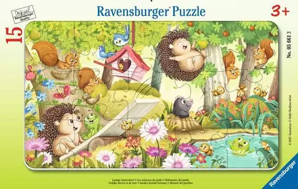 Puzzle Kert Állat Getaway