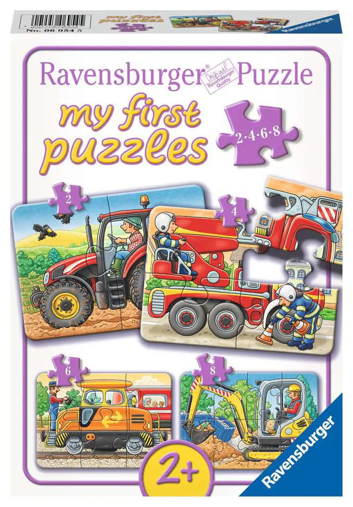 Puzzle My First Puzzles: Construction work