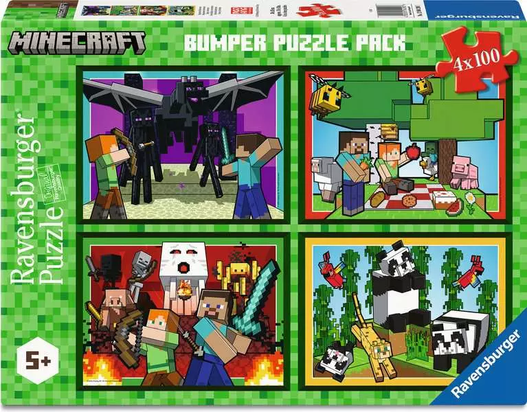 Puzzle 4x100 Minecraft