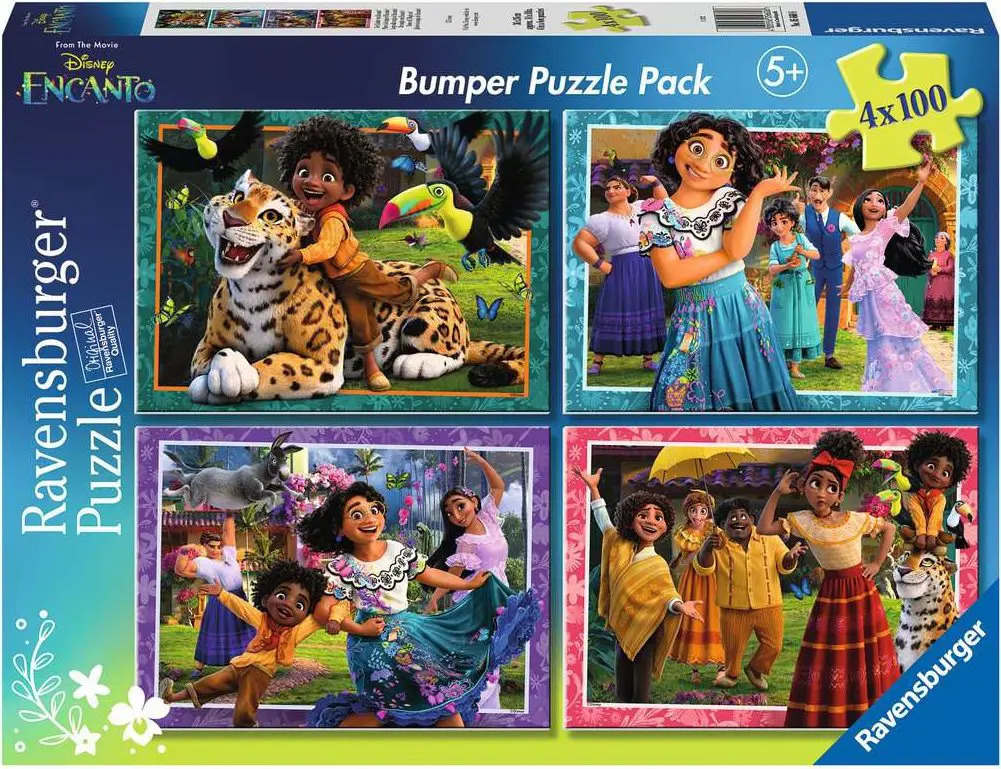 Puzzle 4x100 Disney: Encanto