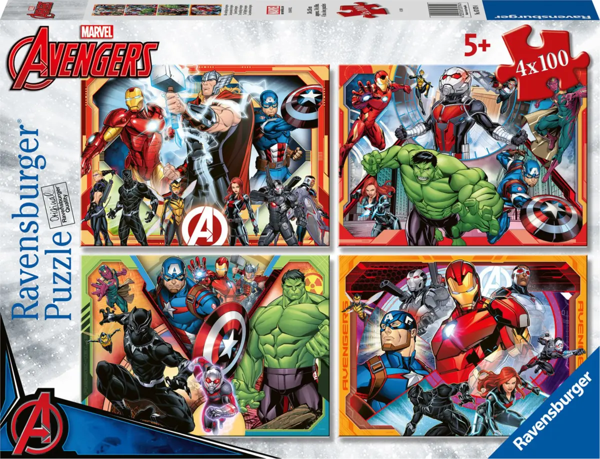 Puzzle 4x100 Mighty Avengers