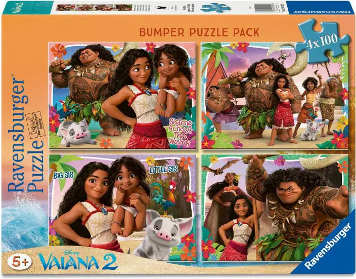 Puzzle 4x100 Vaiana 2