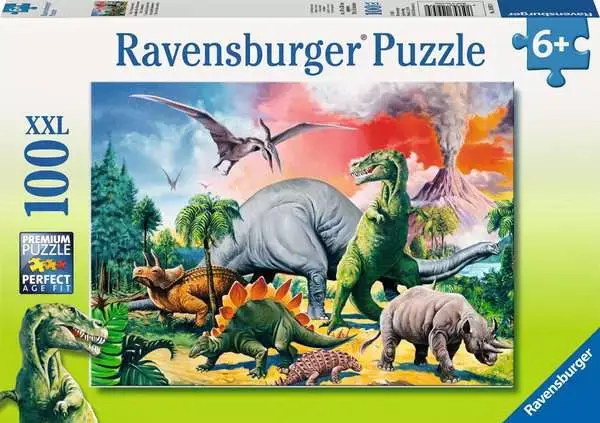 Puzzle Among the Dinosaurs
