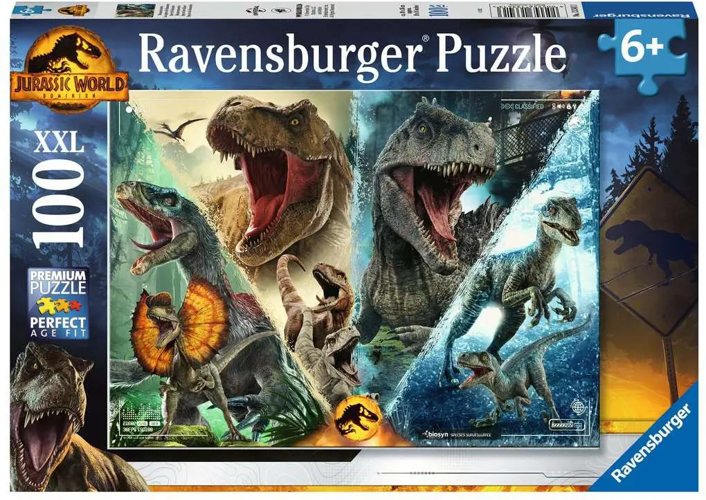 Puzzle Jurský svet Dominion