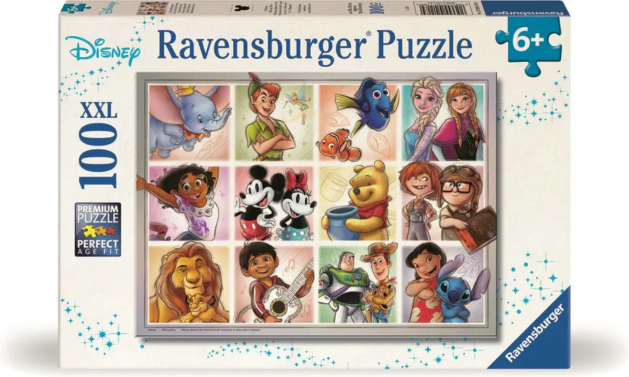 Puzzle Marvel: Disney-Figuren