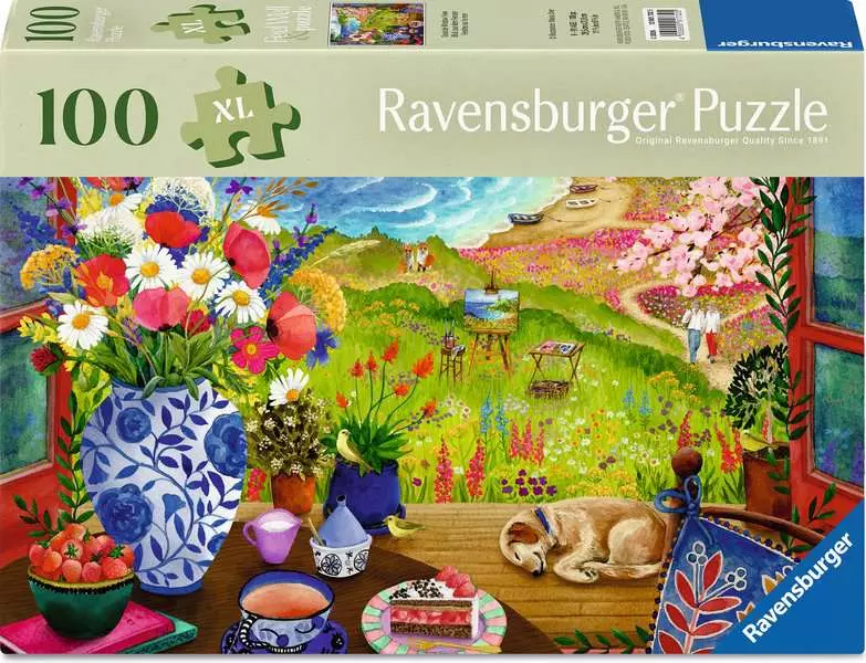 Puzzle Seaside Window View XXL