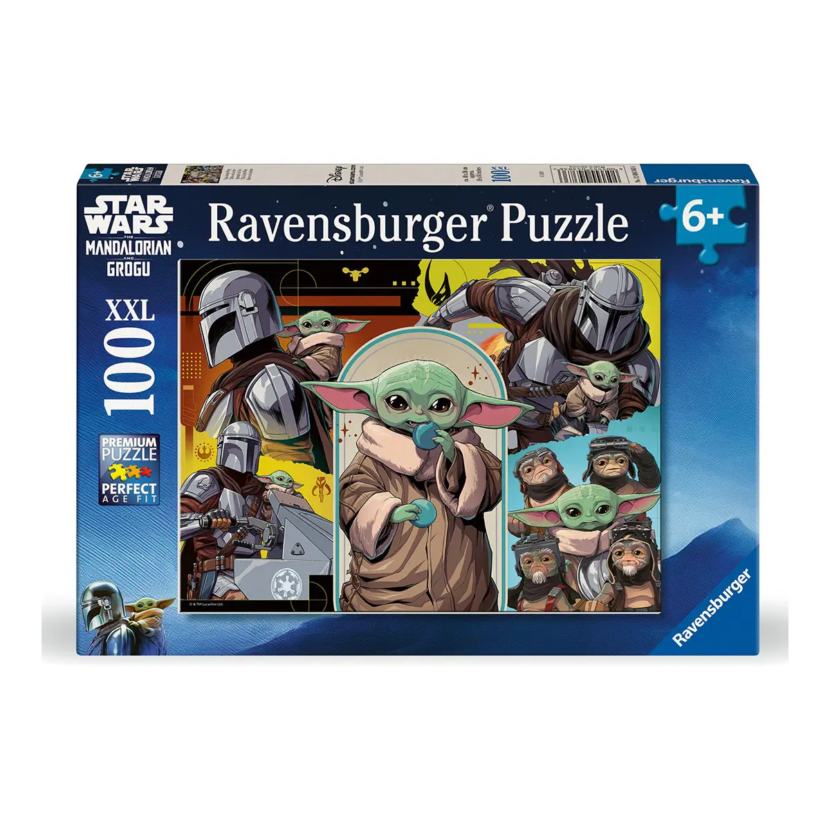 Puzzle A mandaloriak és Grogu