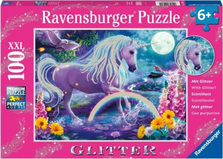 Puzzle Sclipici Unicorn XXL