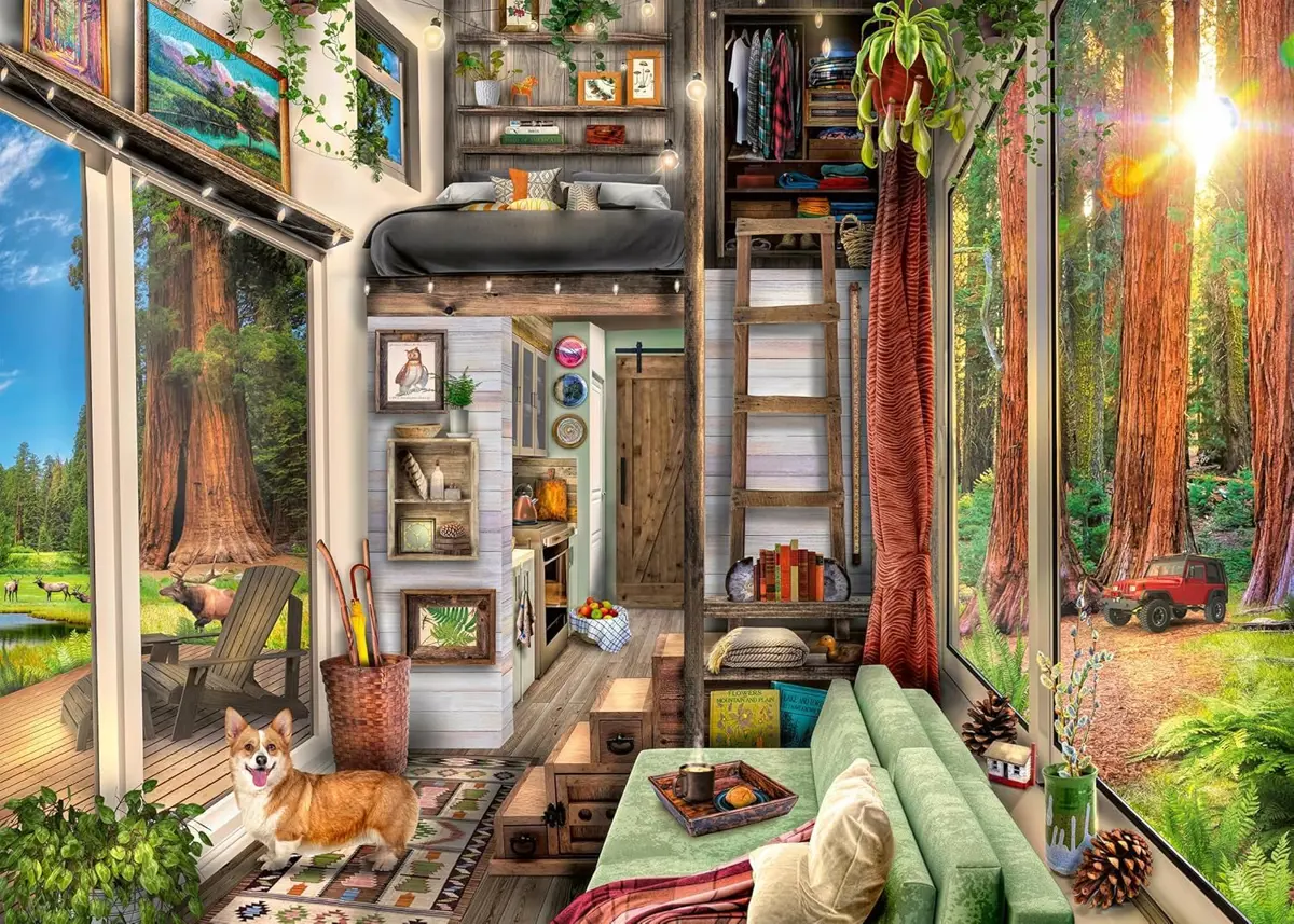 Puzzle A cottage in the forest
