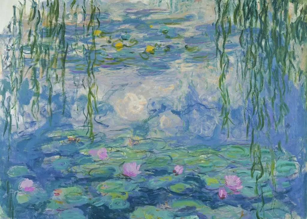 Puzzle Kunstsamling: C.Monet - Åkander