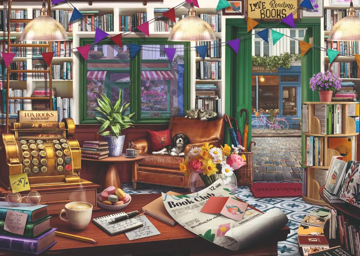 Puzzle Book Lover's Shop