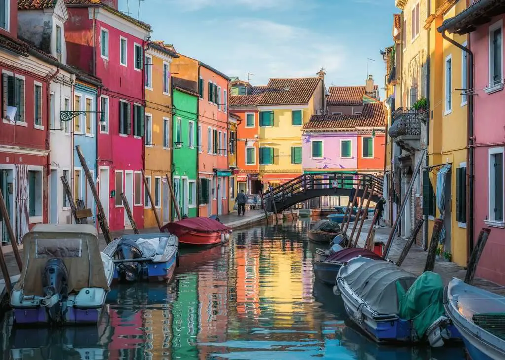 Puzzle Burano, Italy