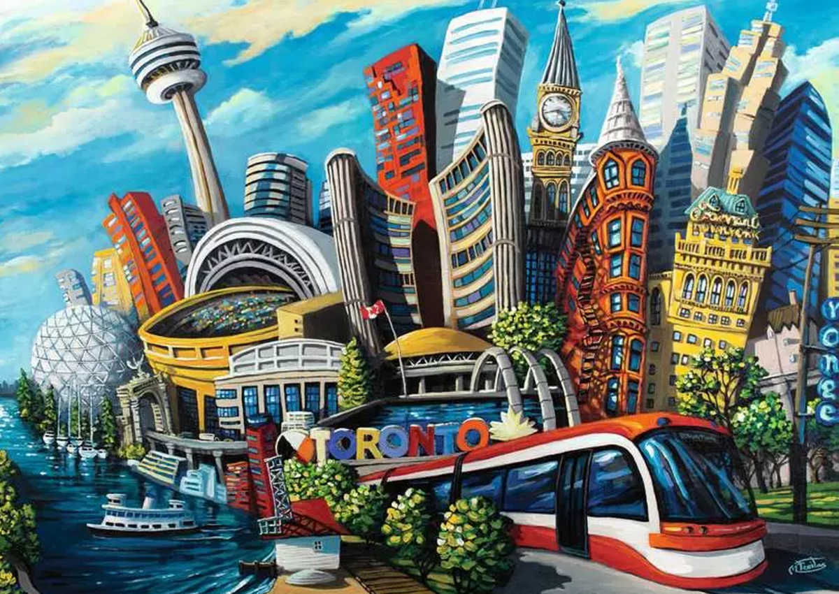 Puzzle Canadian Collection: Toronto
