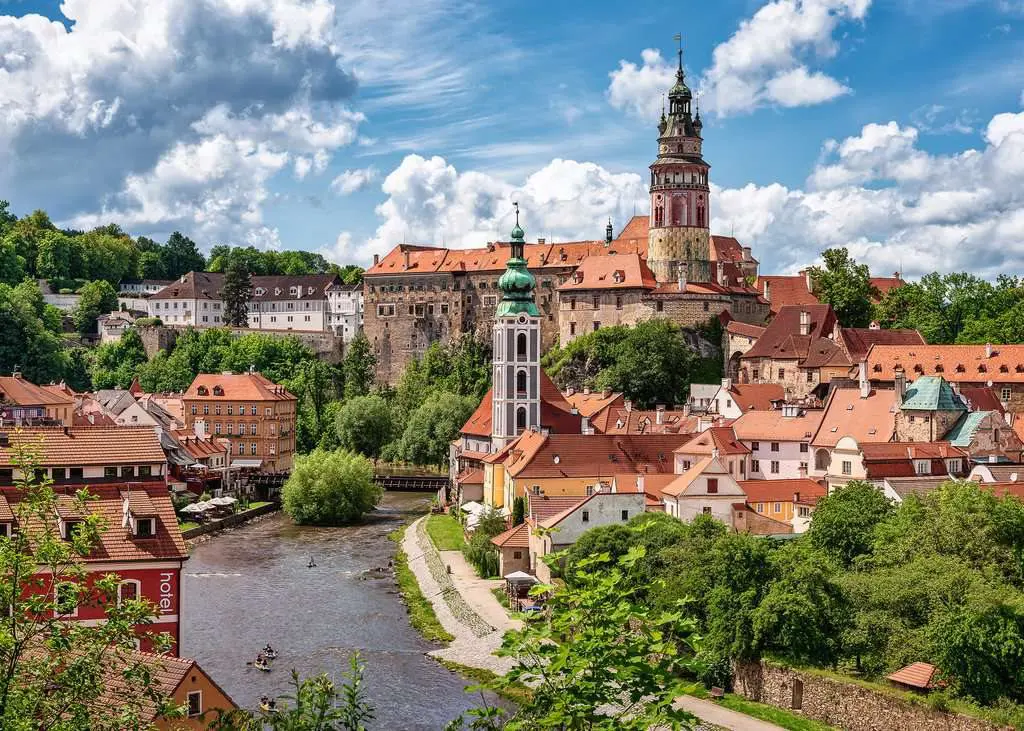 Puzzle Český Krumlov, Česká republika