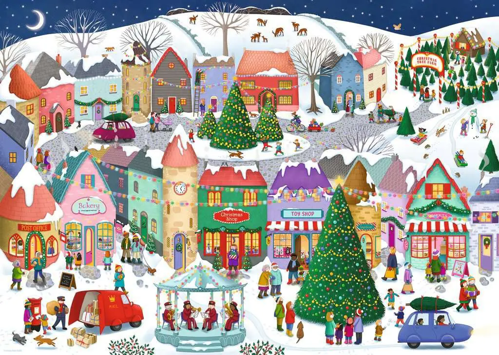 Puzzle Christmas Town