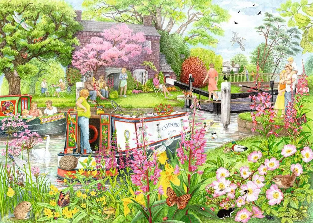 Puzzle Cafenea confortabilă: River Café