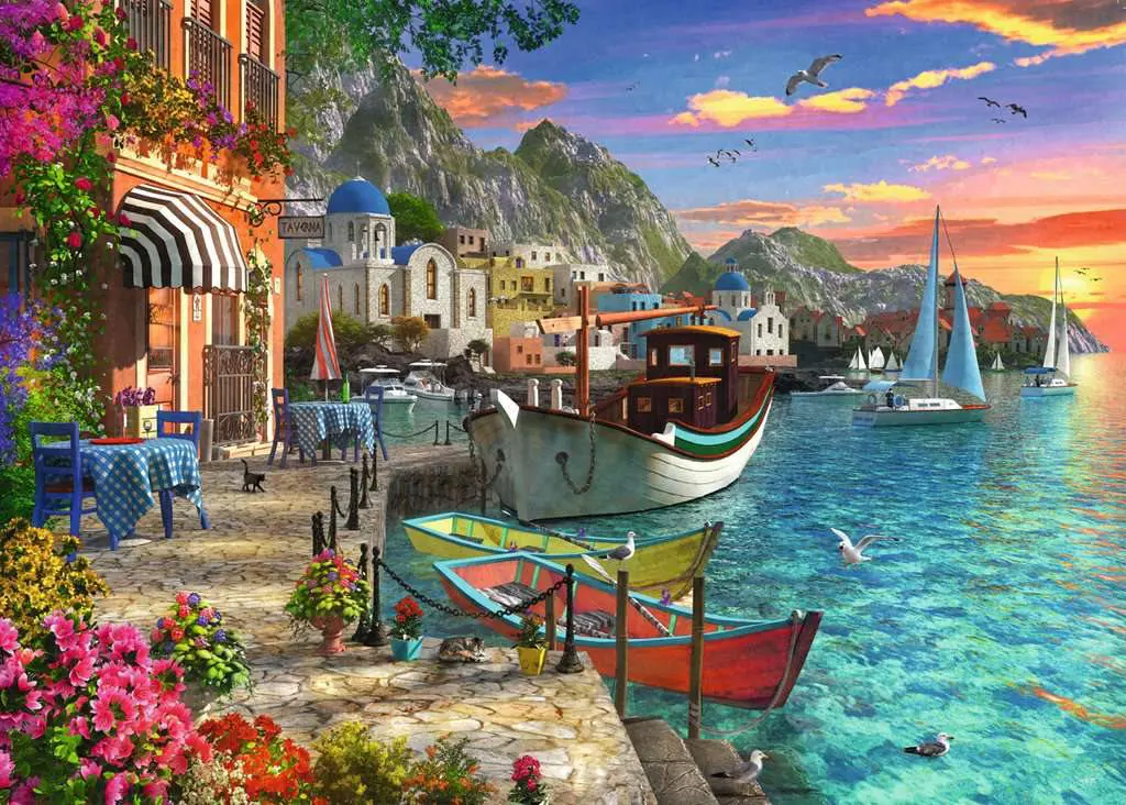 Puzzle Dominic Davison: Grandiózus Görögország