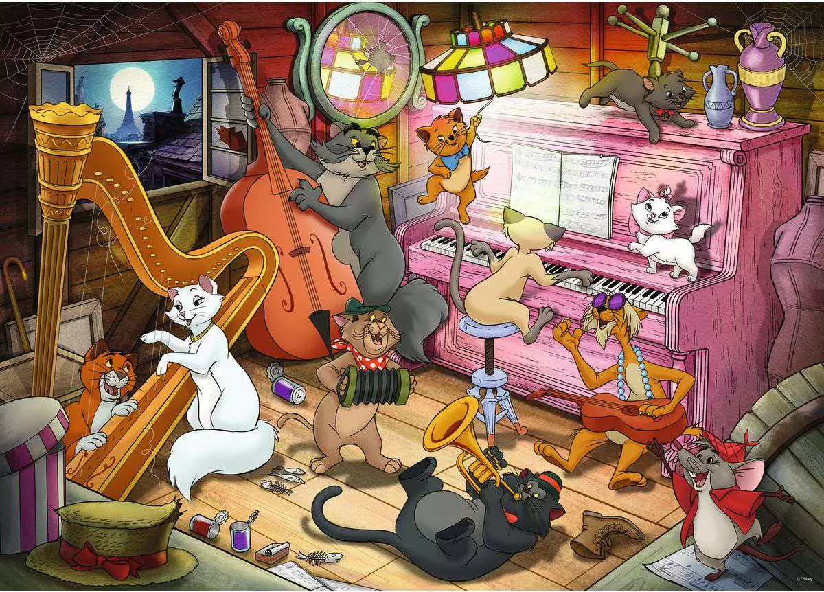Puzzle Disney: Aristocats