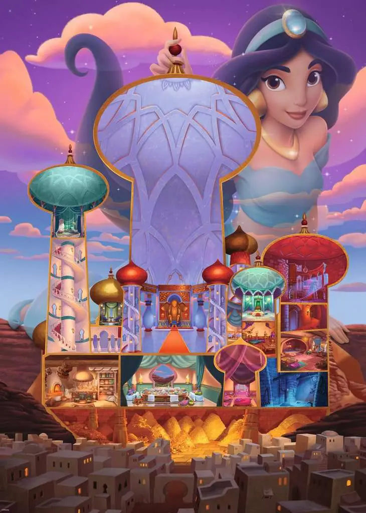 Puzzle Disney Castle Collection: Jasmine