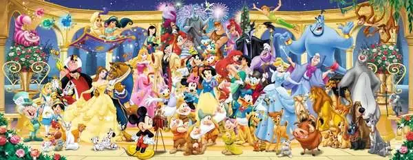 Puzzle Disney panorama