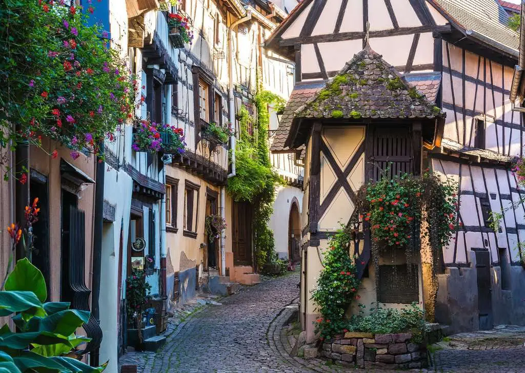 Puzzle Eguisheim, Alsace