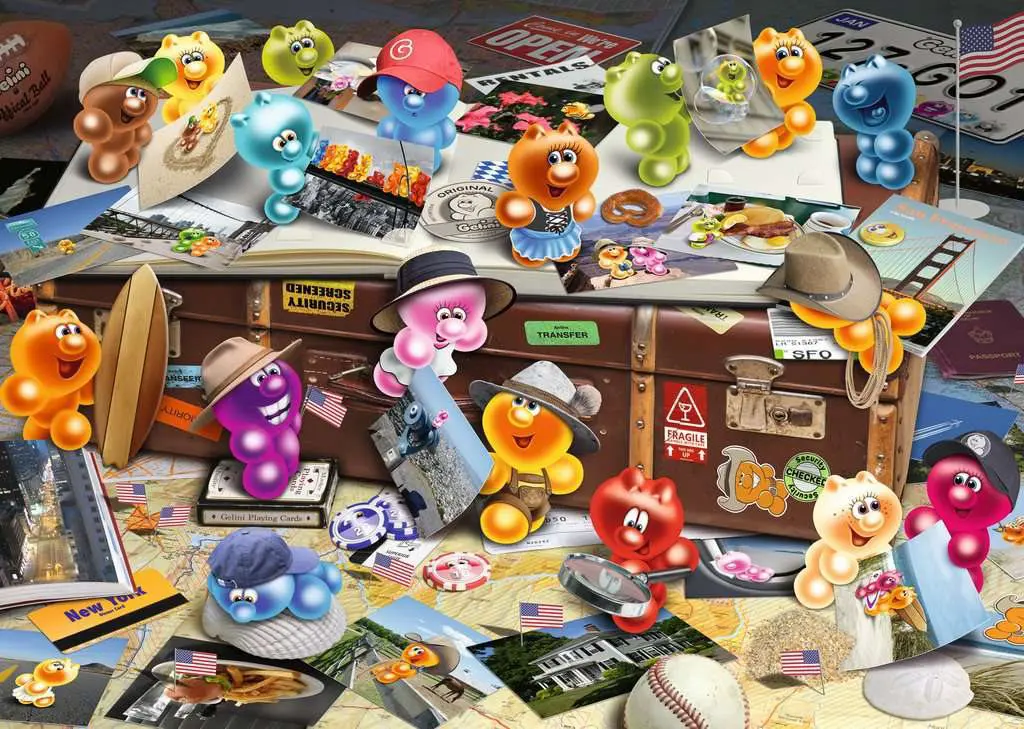 Puzzle Gelini: German Tourist