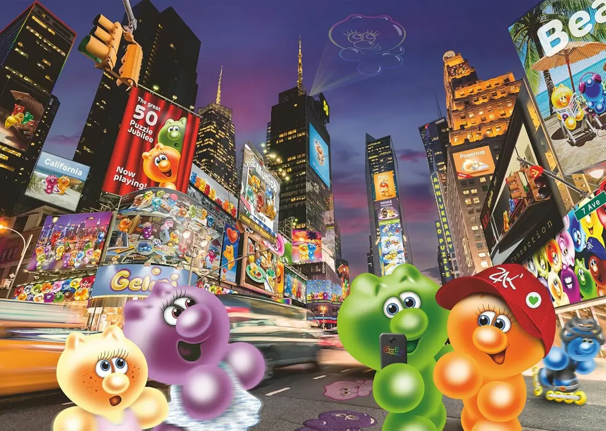 Puzzle Gelini: Times Square