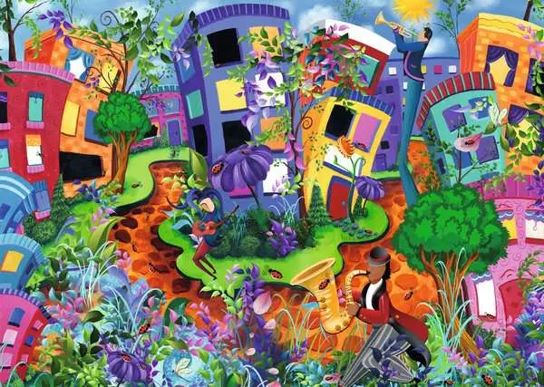 Puzzle Lady Bug Laan