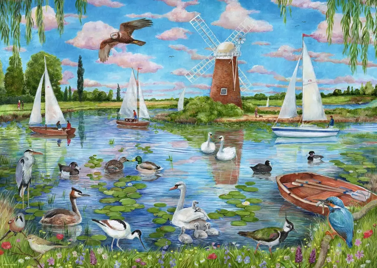 Puzzle Life along the Broads