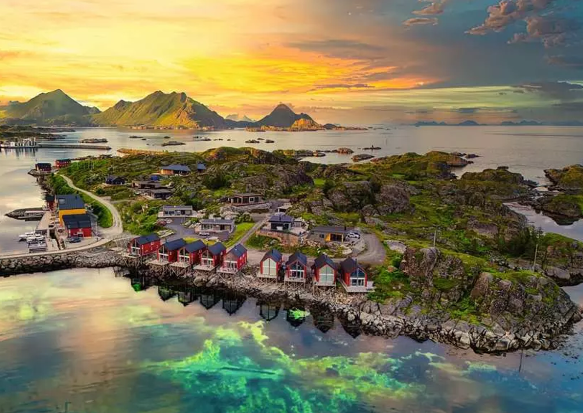 Puzzle  Lofoten, Norvegia