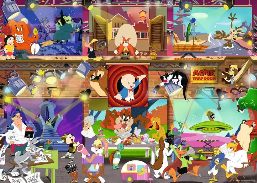 Puzzle Estúdio Looney Tunes