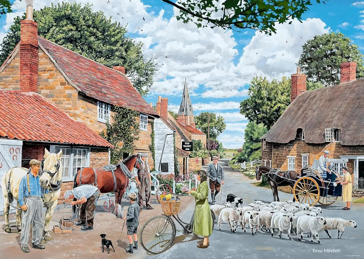Puzzle Mitchell: Dedinský kováč
