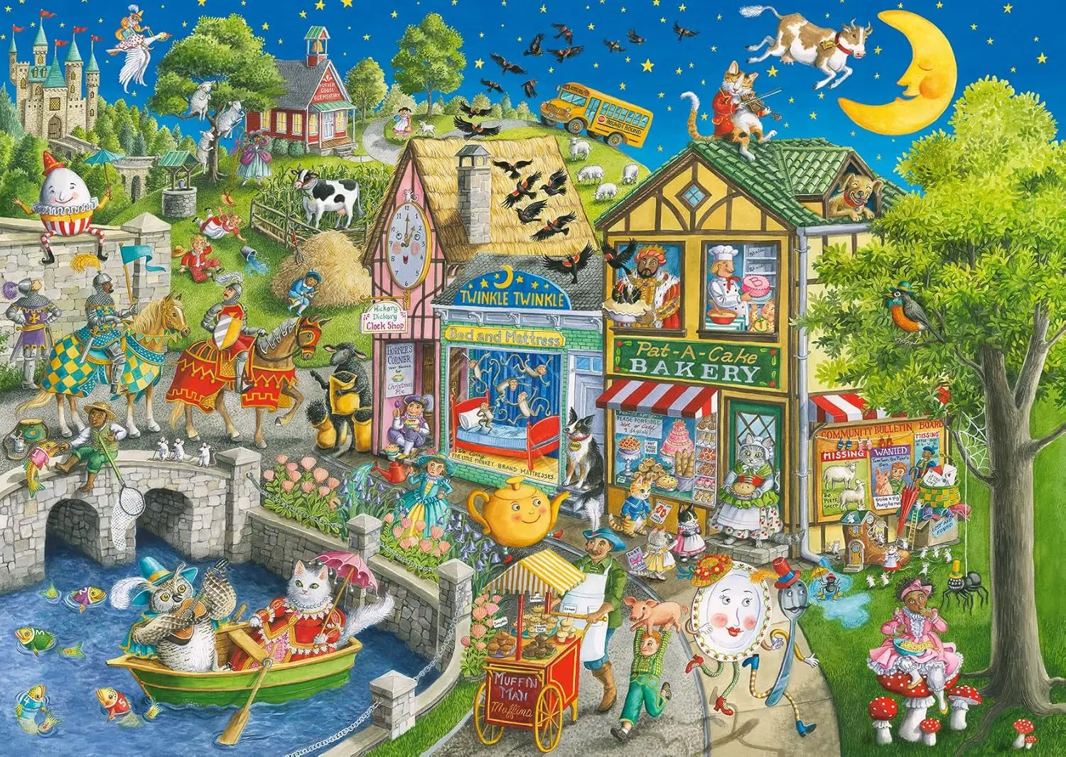 Puzzle Mother Gooseville