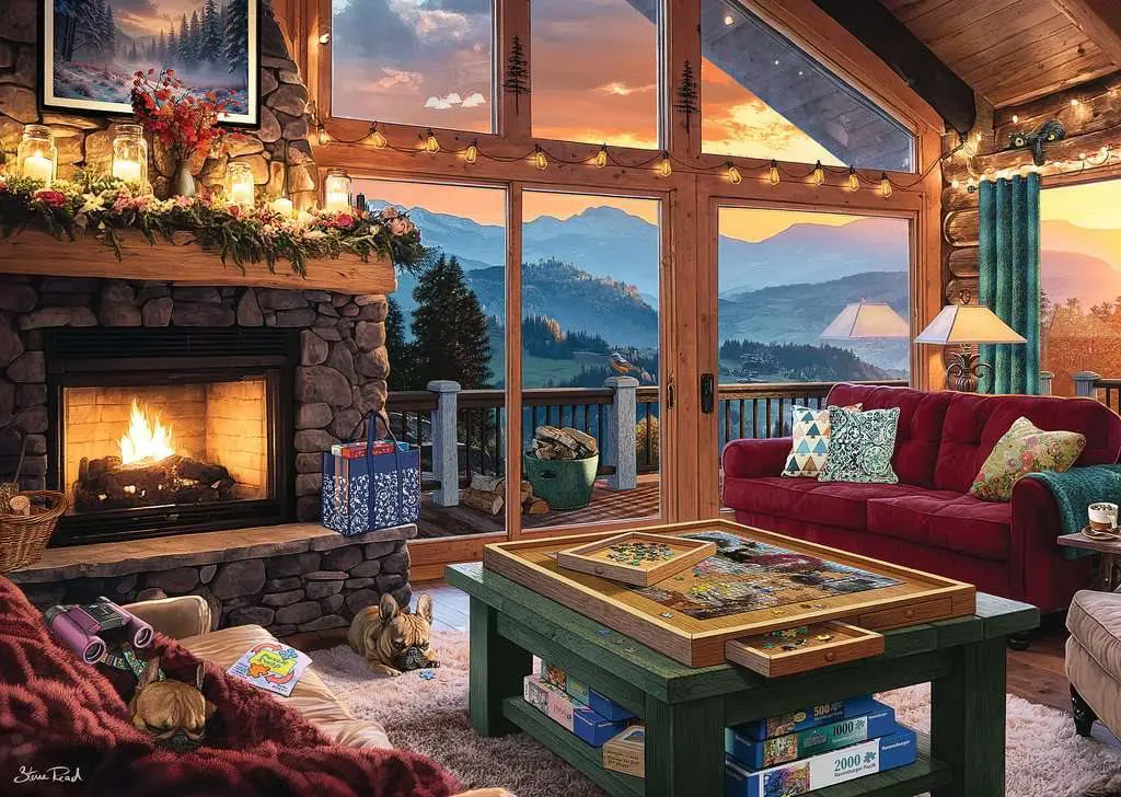 Puzzle Mountainside Puzzling