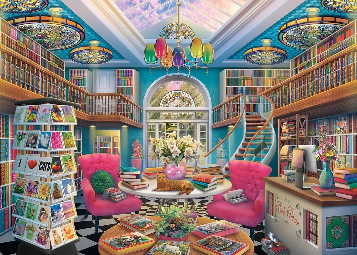 Puzzle Palace of Books