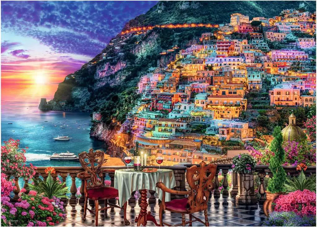 Puzzle Positano, Italy