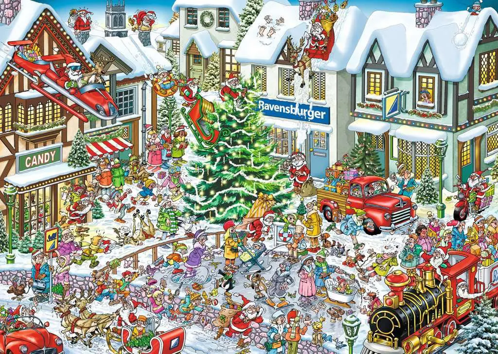 Puzzle  Ray Nicholson: Crăciunul
