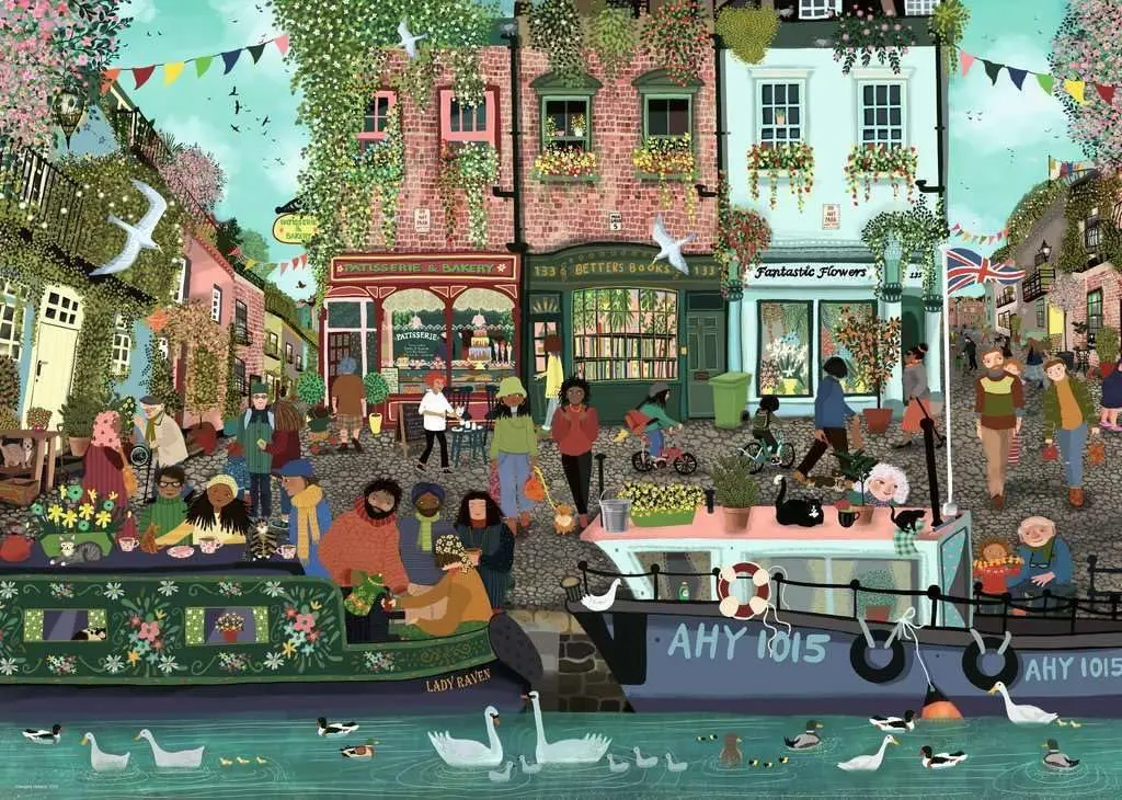 Puzzle Riverside Town