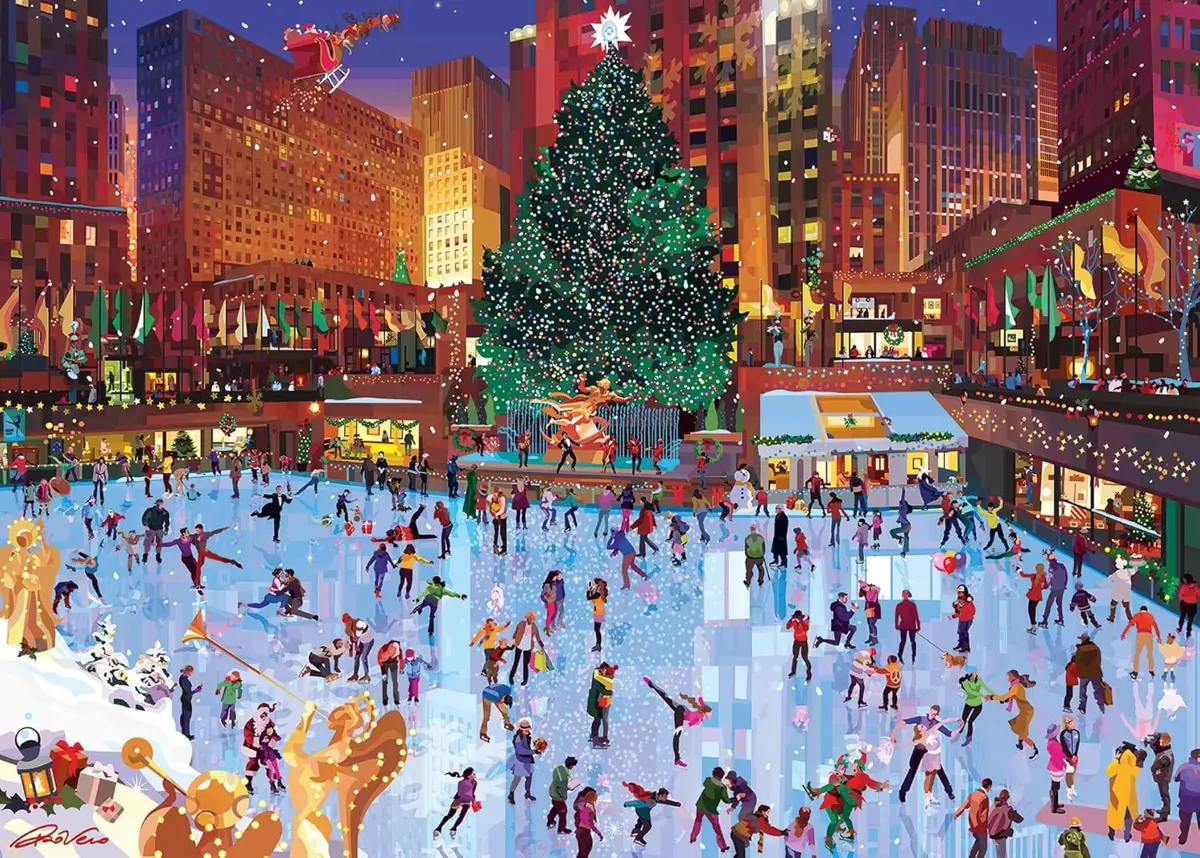 Puzzle Bucuria de la Rockefeller Center