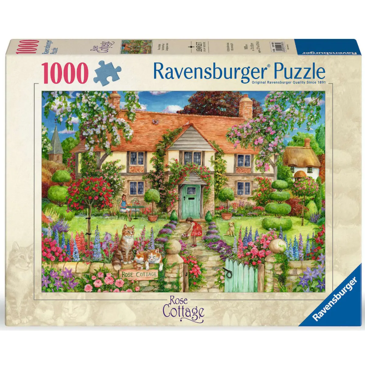 Puzzle Domček Rose