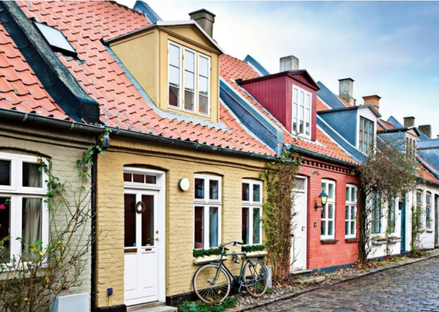 Puzzle Scandinavian city: Aarhus Denmark