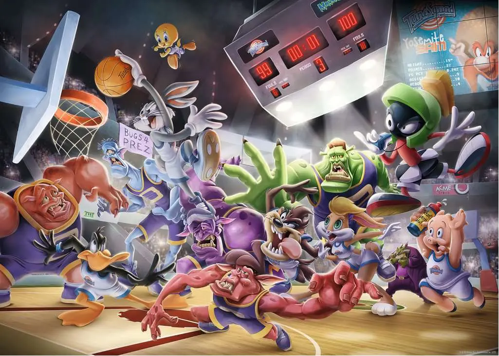 Puzzle Space Jam: Final Dunk