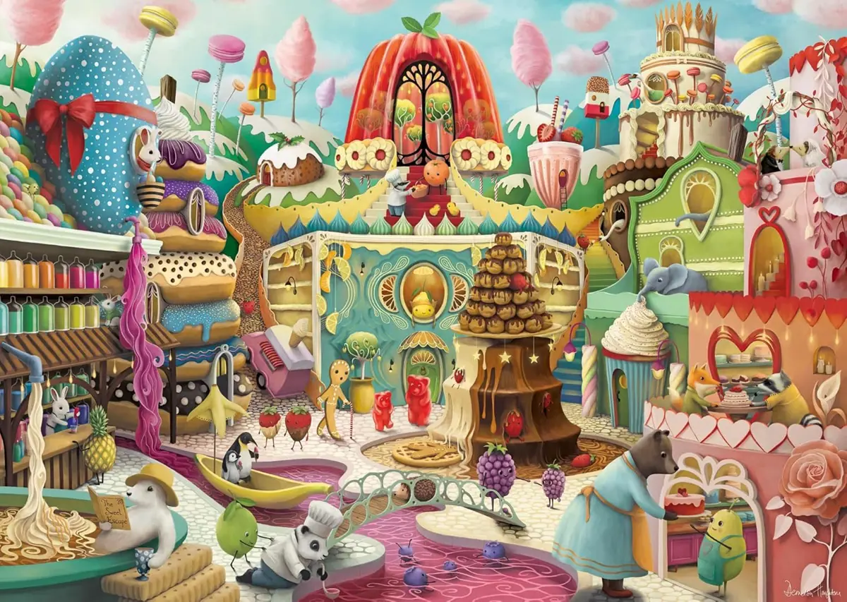 Puzzle Sladká ulica