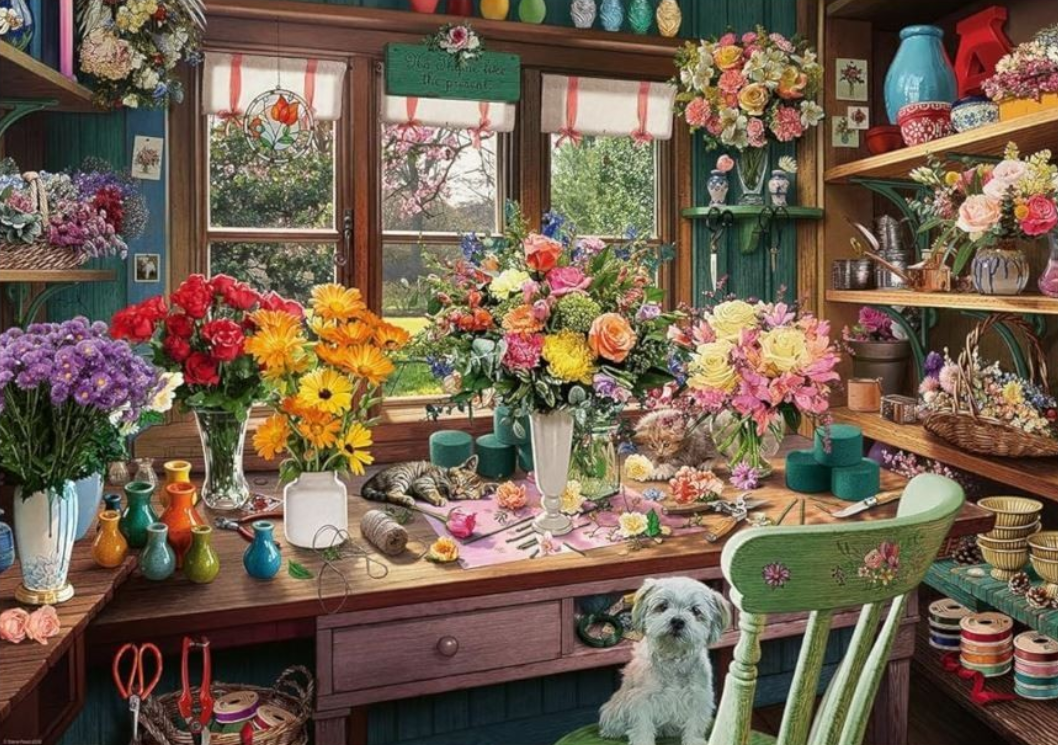 Puzzle The Flower Arranger's Shed